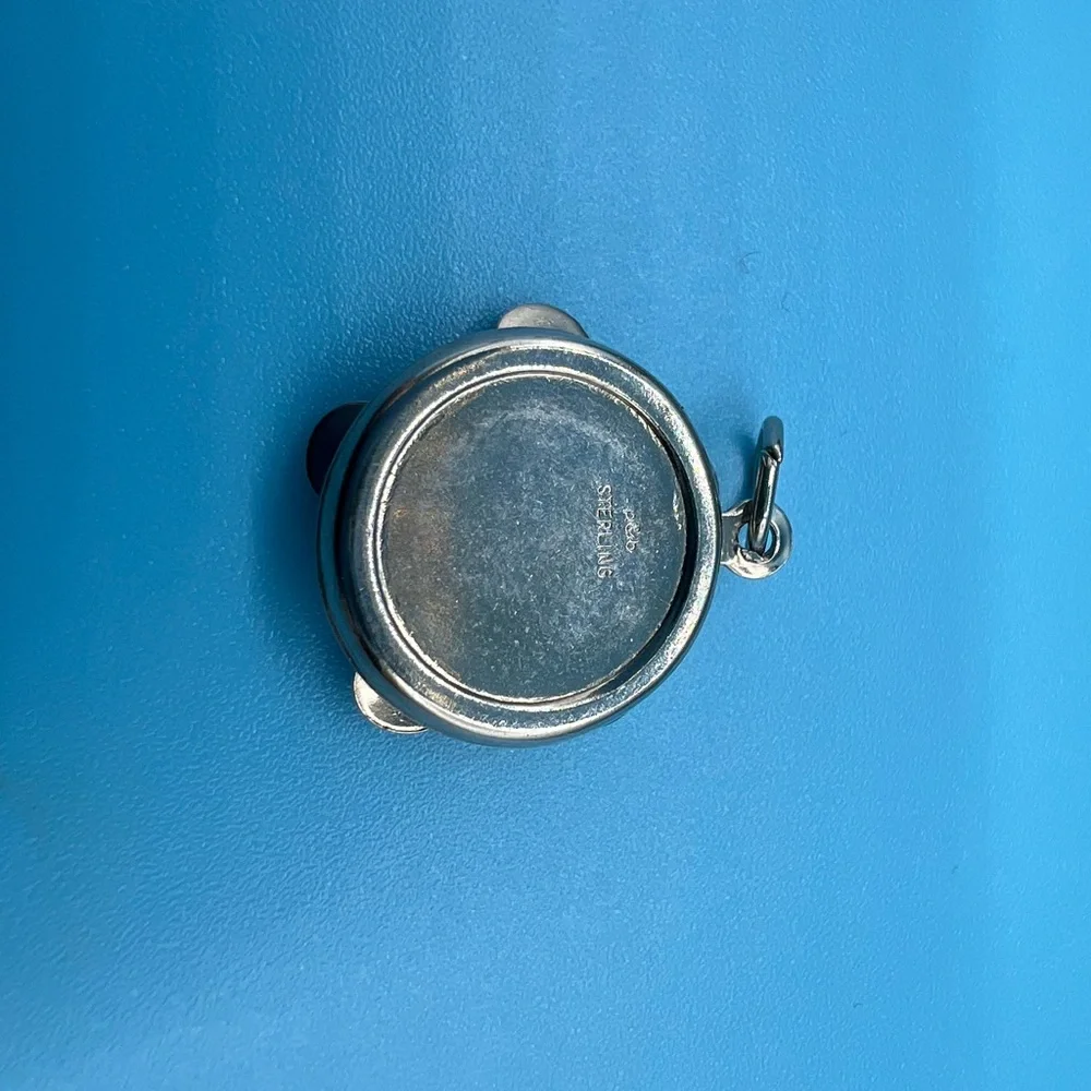 Sterling Tambourine Charm - Picture 2 of 2